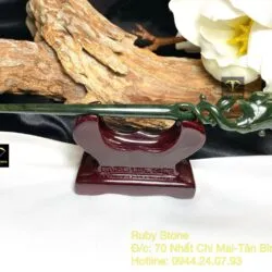 Trâm cài tóc hoa mộc lan ngọc bích Canada