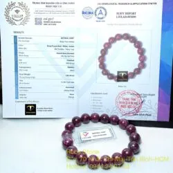 Vòng chuỗi Ruby Nam Phi 11,7 ly - Ảnh 2