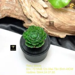 Nhẫn hoa mẫu đơn Ngọc bích, vàng 18k Nhẫn hoa mẫu đơn Ngọc bích, vàng 18k