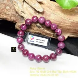 Vòng chuỗi Ruby Nam Phi 11,7 ly - Ảnh 5