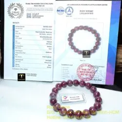 Vòng chuỗi Ruby Nam Phi 10,8 ly - Ảnh 3