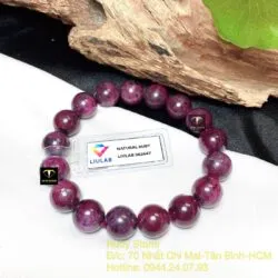 Vòng chuỗi Ruby Nam Phi 12,3 ly