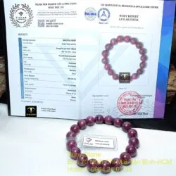Vòng chuỗi Ruby Nam Phi 11,5 ly - Ảnh 4