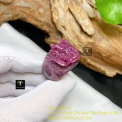 Nhẫn đầu rồng Ruby Nam Phi chạm tay tinh xảo - Ảnh 4