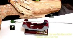 Trâm bạc cài tóc hoa mộc lan ngọc bích Canada - Ảnh 4
