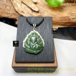 Hồ ly ngọc bích Canada xanh đậm bọc bạc
