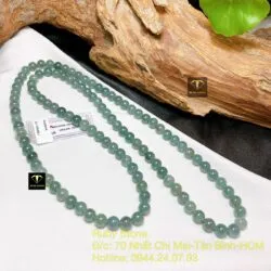 Chuỗi cổ Lam ngọc 108 hạt 7 ly