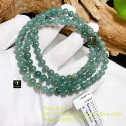 Chuỗi cổ Lam ngọc 108 hạt 7 ly - Hình ảnh 3