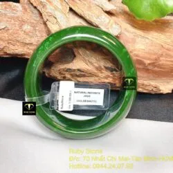 Vòng tay Ngọc bích Canada xanh lá