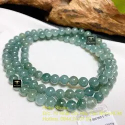 Chuỗi cổ Lam ngọc 108 hạt 7 ly - Hình ảnh 2