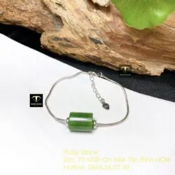 Lắc bạc lu thống ngọc bích Canada - Ảnh 4