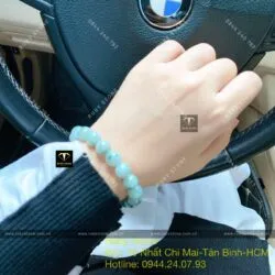 Vòng chuỗi Cẩm thạch hoa bay 10 ly - Hình ảnh 9