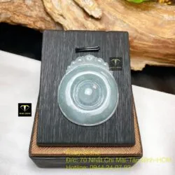 Mặt dây chuyền ngọc Cẩm thạch xanh xám