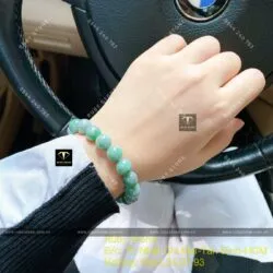 Vòng chuỗi ngọc Cẩm thạch đậu lý 10 ly - Hình ảnh 9