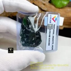 Mặt dây chuyền Quan Âm Phỉ Thúy Mực Dục (Mặc thuý), KT 39mm - Hình ảnh 6