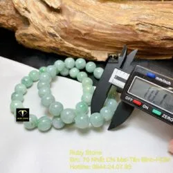 Vòng chuỗi ngọc Cẩm thạch đậu lý 10 ly - Hình ảnh 5