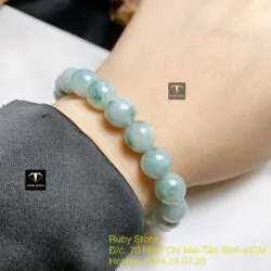 Vòng chuỗi Cẩm thạch hoa bay 10 ly - Hình ảnh 6