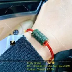 Lu thống Ngọc bích chạm trổ tinh xảo - Hình ảnh 7