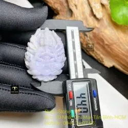 Phật Thiên Thủ Thiên Nhãn - ngọc Cẩm Thạch tử la lan tím - Hình ảnh 5