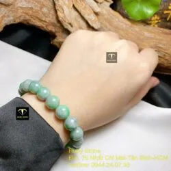 Vòng chuỗi ngọc Cẩm thạch đậu lý 10 ly - Hình ảnh 6