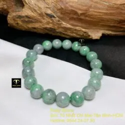 Vòng chuỗi ngọc Cẩm thạch đậu lý 10 ly - Hình ảnh 2