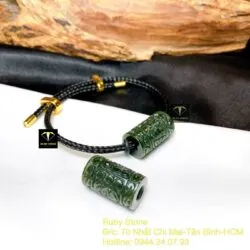 Lu thống Ngọc bích chạm trổ tinh xảo - Hình ảnh 3