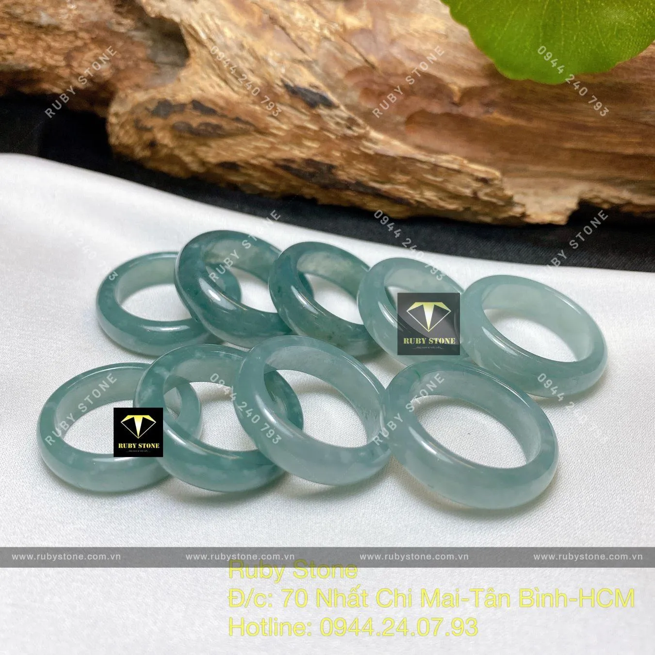 Nhẫn Lam ngọc bông tuyết Nhẫn Lam ngọc bông tuyết - Ảnh 4