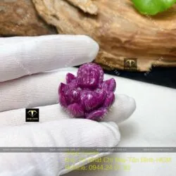 Phật A Di Đà Ruby Nam Phi ngự trên hoa sen - Ảnh 4