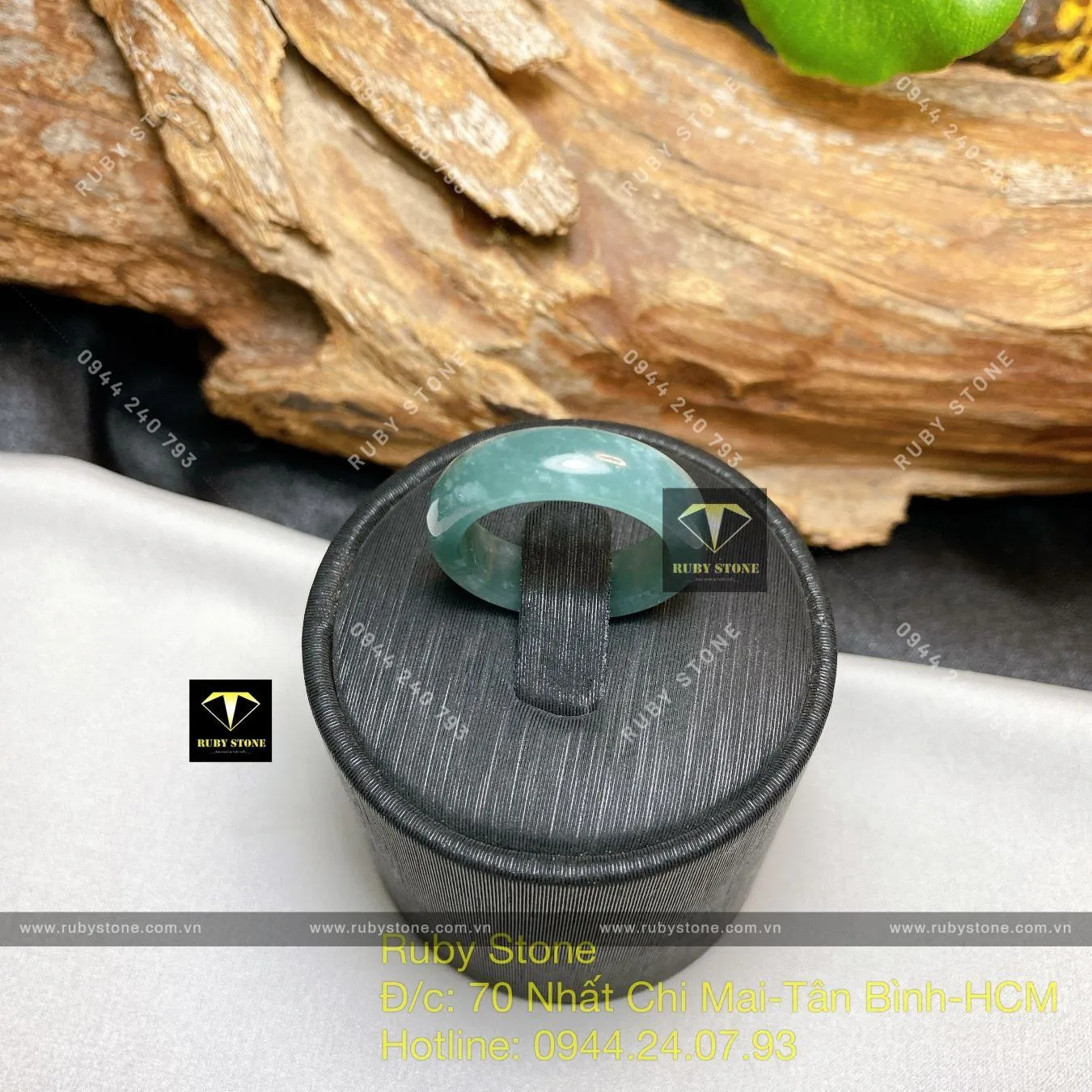 Nhẫn Lam ngọc bông tuyết Nhẫn Lam ngọc bông tuyết - Ảnh 7