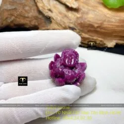 Phật A Di Đà Ruby Nam Phi ngự trên hoa sen - Ảnh 3