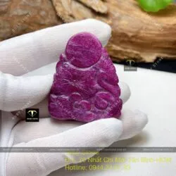 Phật Bà Quan Âm Bồ Tát Ruby Nam Phi, kích thước 47mm - Hình ảnh 6