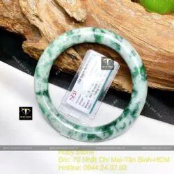 Vòng ngọc Cẩm thạch sơn thuỷ, ni tay 54mm
