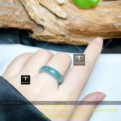 Nhẫn Lam ngọc bông tuyết Nhẫn Lam ngọc bông tuyết