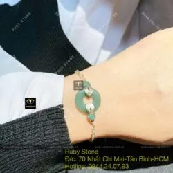 Lắc bạc Lam Ngọc thiết kế - Hình ảnh 5