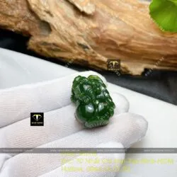 Tỳ hưu ngọc bích Canada, kích thước 28mm