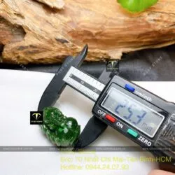Cặp tỳ hưu ngọc bích Canada xanh đậm (Linh vật Phong thủy trưng bày) - Ảnh 8