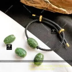 Lu thống ngọc bích Canada chạm trổ tinh xảo, size nhỏ - Ảnh 2