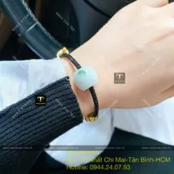 Lu thống ngọc cẩm thạch điểm lý chạm khắc