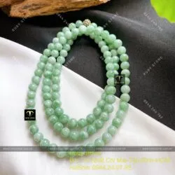 Chuỗi cổ 108 hạt ngọc Cẩm thạch dầu lý 8 ly