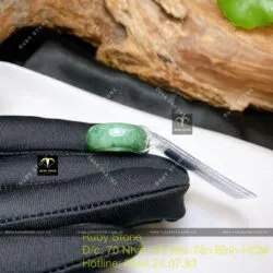 Nhẫn ngọc Cẩm thạch dầu lý - Ảnh 3