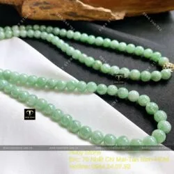 Chuỗi cổ 108 hạt ngọc Cẩm thạch dầu lý 8 ly