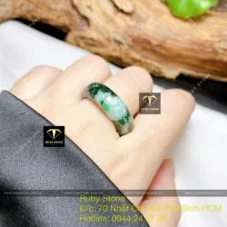 Nhẫn ngọc cẩm thạch sơn thuỷ