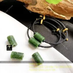 Lu thống ngọc bích Canada chạm chữ Phúc - Hình ảnh 5
