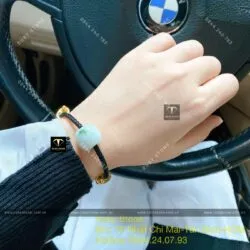 Lu thống ngọc cẩm thạch điểm lý chạm khắc