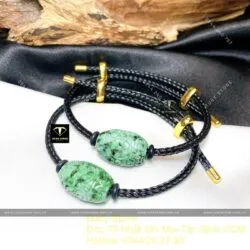 Lu thống ngọc cẩm thạch sơn thuỷ A chạm khắc hoa văn - Ảnh 3