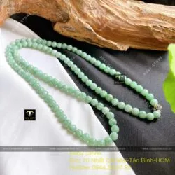 Chuỗi cổ 108 hạt ngọc Cẩm thạch dầu lý 8 ly