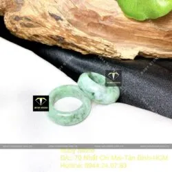 Nhẫn ngọc cẩm thạch sơn thuỷ - Ảnh 3