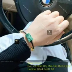 Lu thống ngọc Cẩm thạch sơn thuỷ A chạm khắc - Hình ảnh 5