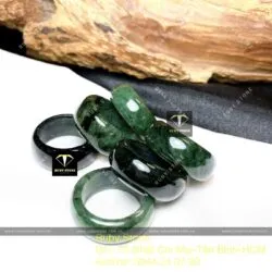 Nhẫn ngọc Cẩm thạch dầu lý - Ảnh 2