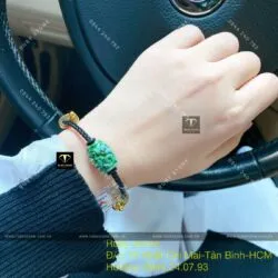 Lu thống ngọc Cẩm thạch sơn thuỷ A cham khắc - Hình ảnh 8